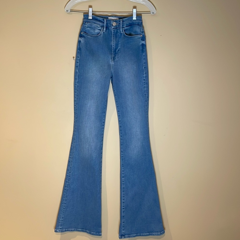 Frame Denim Le Super High Flare size 24. Like new.